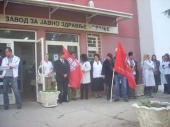 Štrajk upozorenja u Higijenskom