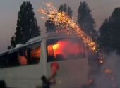 Izgoreo autobus kod Vranja