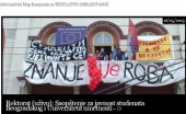 Zauzet Rektorat, u 12h konferencija