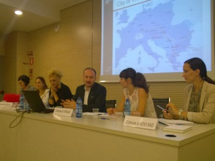 Stevanović i srpska delegacija u Veneciji 