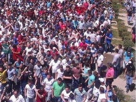 Albanci protestuju u Skoplju
