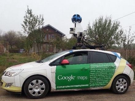 Google mape vozilo - foto: Twiter
