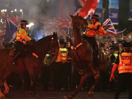 Najveće nerede stvarali su konji (Foto: independent.co.uk)