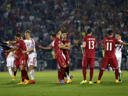 UEFA disciplinski postupak protiv fudbalskih saveza Srbije i Albanije
