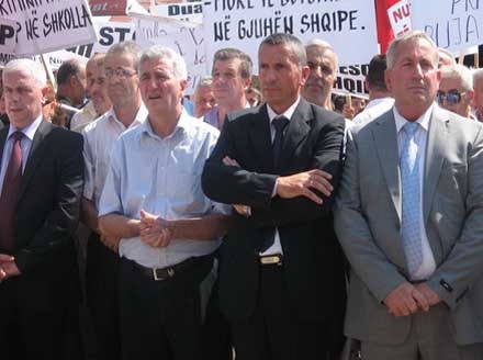 Politički lideri Albanaca sa juga Srbije 