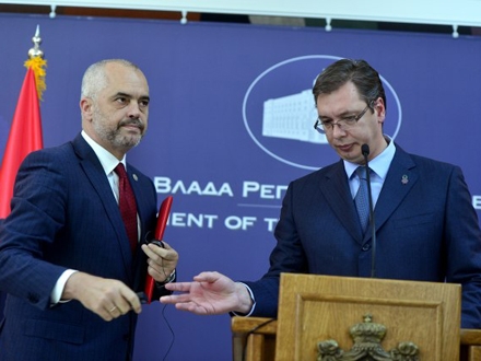 Rama i Vučić u Beogradu, foto Tanjug 