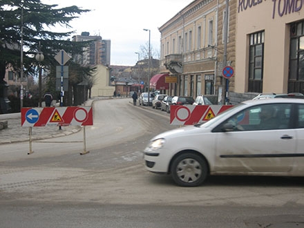 Blokada Partizanske u Vranju trajaće do 15 časova 