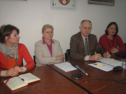 Predsednik Osnovnog suda Stanković sa saradnicama 