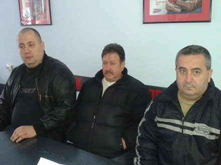 Dejan Veličković, Laza Nikolić i Vladica Borisov