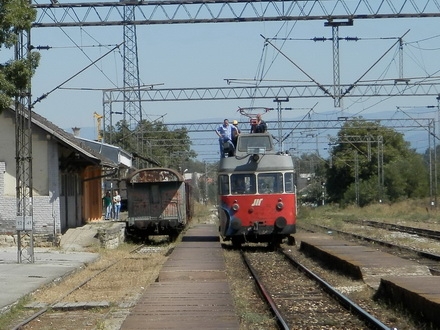 Voz kod Bujanovca naleteo na migrante foto A. Stojković 