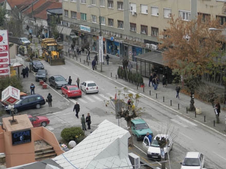 Centralna gradska ulica zatvorena za saobraćaj, foto A. Stojković 