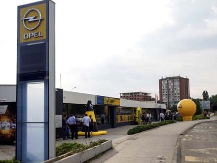 Moderni centar Opela u Nišu FOTO p.r. Opel-a