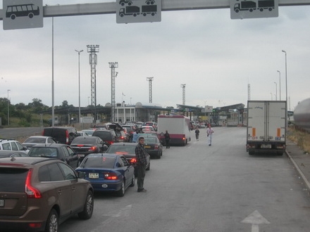 zadrzavanja na granicnim prelazima su uglavnom oko sat vremena FOTO: OK Radio/A.Stojkovic