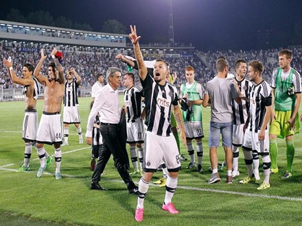 Partizan nastavlja san o plasmanu u Ligu šampiona.Foto: FK Partizan