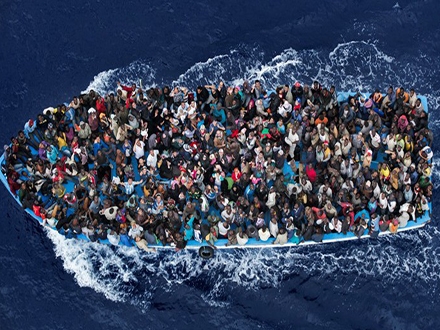 Veliki priliv izbeglica na grčke obale. Foto: tvbest.rs