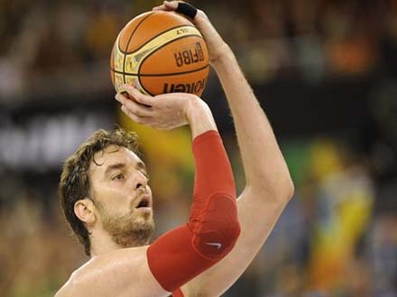 Španci deklasirali Makedoniju na pripremama za Evrobasket.Foto. Starsport