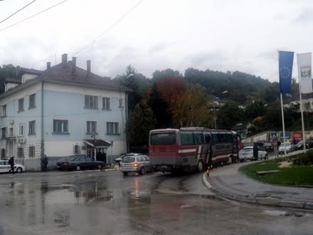 Ovaj autobus je krijumčario migrante FOTO S. Tasić 