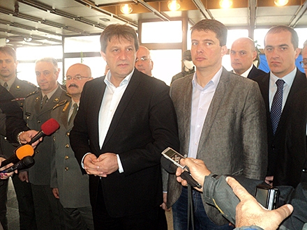 Jumko: Gašić, Stevanović i Bulatović FOTO S. Tasić 