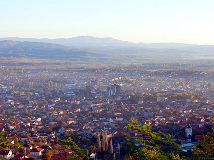 Pogled na Vranje sa Pržara; Foto: Saša Ristić/Panoramio
