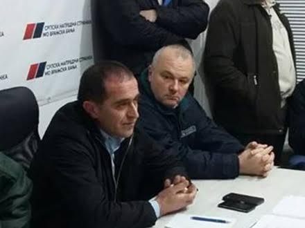 Bulatović i Bogdanović na sastanku SNS-a za Banju FOTO FB strana SNS-a  