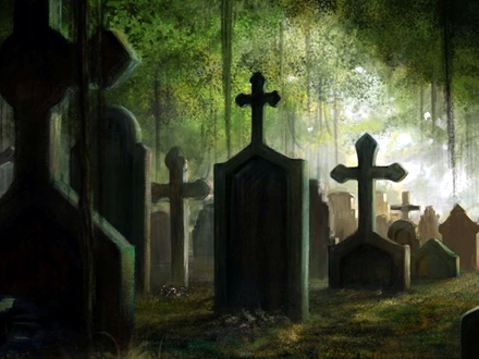 Noć na groblju - upozorenje na težak položaj radnika; Foto: ilustracija/Shutterstock