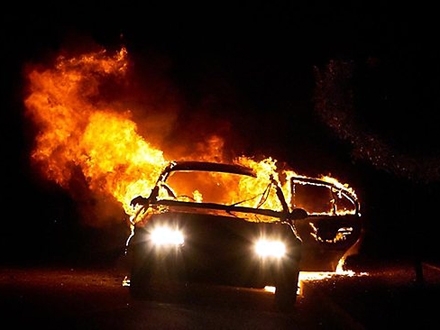 U vozilu izgoreo alat vredan 3.000 evra; Foto: Ian Goss