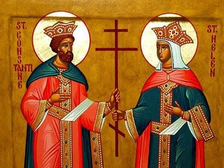 Sveti car Konstantin i njegova majka, carica Jelena 