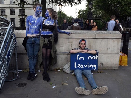 “Tamo ima mnogo glupih ljudi, zato smo morali da napustimo EU“; Foto: Getty Images