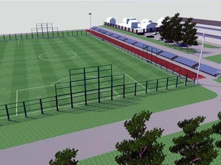 Idejno rešenje stadiona u Vranju 