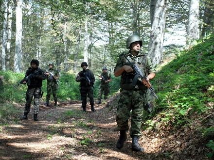 Vojska Srbije kontroliše situaciju na terenu FOTO ministarstvo odbrane 