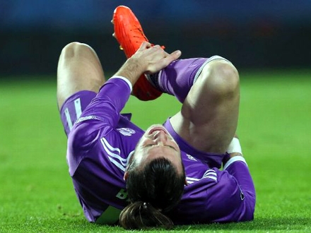 Bejl se povredio na meču protiv Sportinga; FOTO: Espncdn