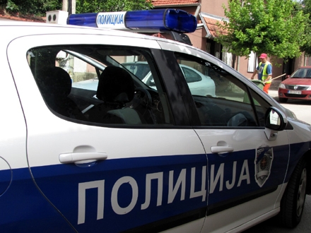 Uhapšen vozač kombija; FOTO: D. Ristić/OK Radio