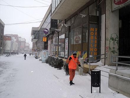 Mnogo snega, ali malo kazni FOTO D. Ristić/OK Radio 