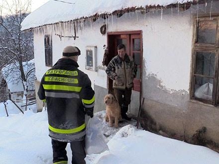vatrogasci na delu u selu Kijevo FOTO OK Radio/amaterski snimak 