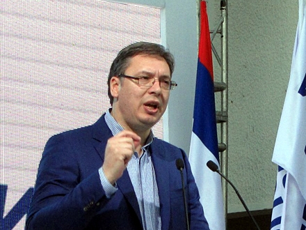 Aleksandar Vučić kampanju počinje u Vranju FOTO: D. Ristić/OK Radio