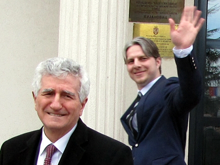 Raskinut sporazum između Halimija (levo) i Arifija (desno) FOTO: S. Tasić/OK Radio