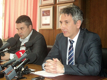 Stojanović i Milenković. Foto: S.Tasić/OK Radio