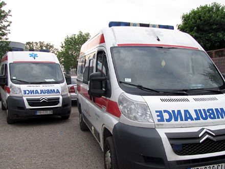 Povređeni zbrinuti u ZC Vranje FOTO: OK Radio