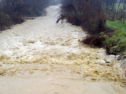 Raste vodostaj reka na području Vranja. Foto: FB Poljanica i Klisura
