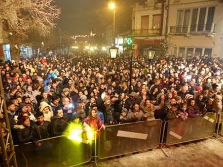 Bez kolektivne proslave u centru Vranja. Foto: OK Radio