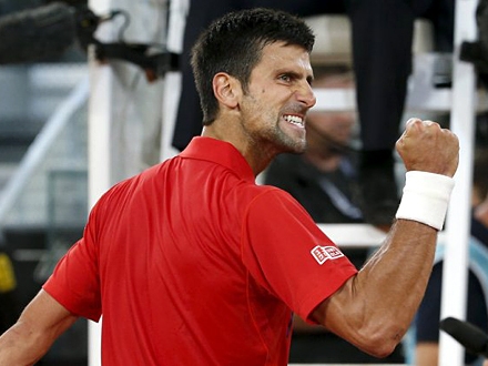 Novak slavio za samo 64 minuta FOTO: Getty Images