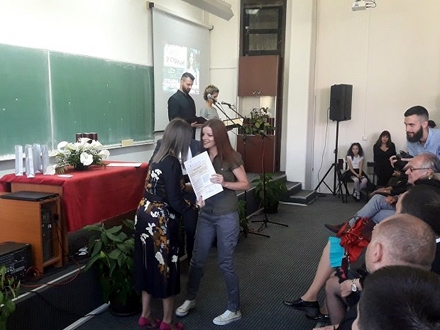 Podeljene diplome, zahvalnice i nagrade FOTO: vranje.org.rs