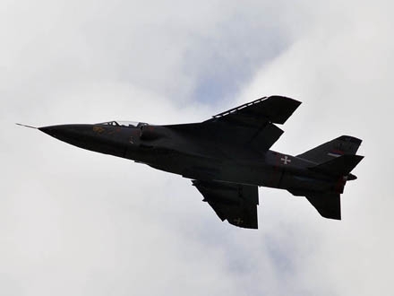 Vojni avioni ponovo na nebu Južne Srbije. Foto: Ministarstvo odbrane