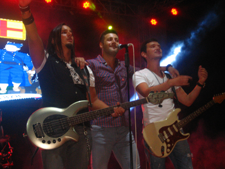Leksington bend sa ranijeg nastupa u Vranju. Foto: OK Radio
