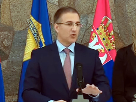 Ministar unutrašnjih poslova Nebojša Stefanović FOTO: YouTube printscreen