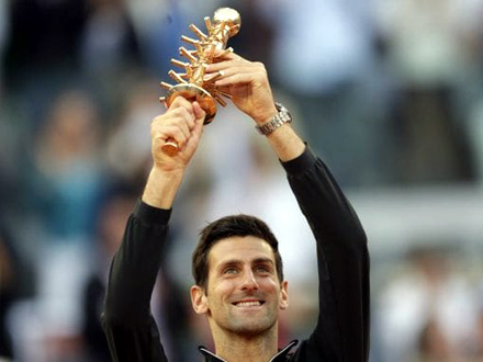 Nole osvojio svoju treću titulu na mastersu u Madridu FOTO: AP