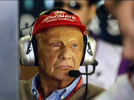 Niki Lauda, legenda Formule 1 FOTO: AP
