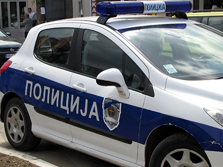 Policija traži počinioca FOTO: D. Ristić/OK Radio