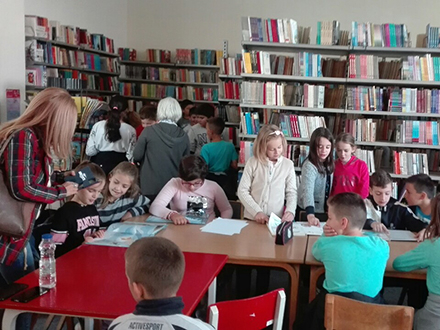 Deca u Biblioteci. Foto: vranje.org.rs