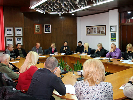 Sa sastanka Organizacionig odbora FOTO: vranje.org.rs